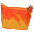 3D Lenticular Purse with Key Ring - Stock - Orange/Yellow